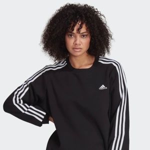 Adidas Fleece Sweatshirt 3-Stripe
